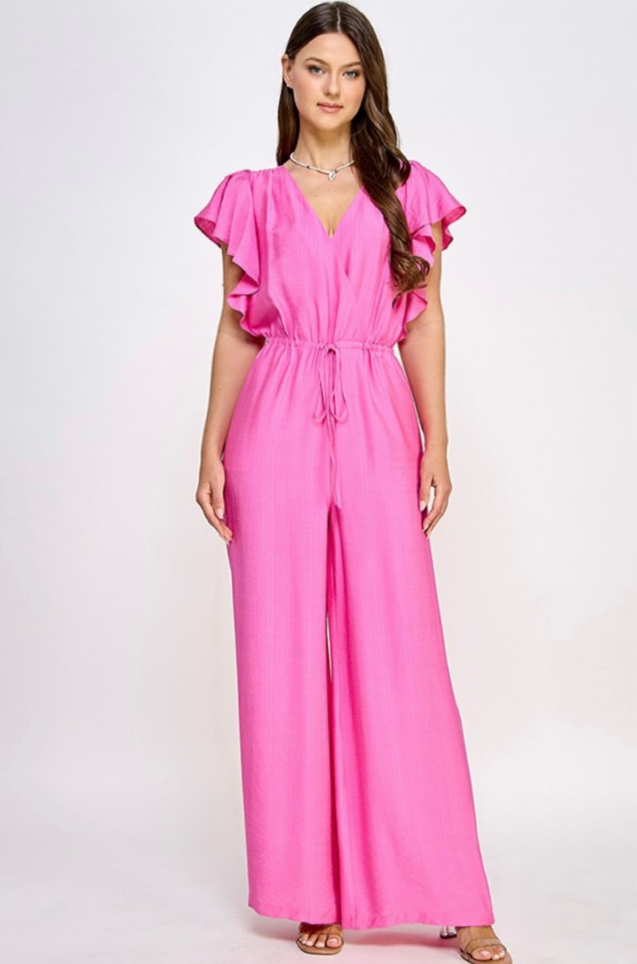 Ruffle On Jumpsuit
