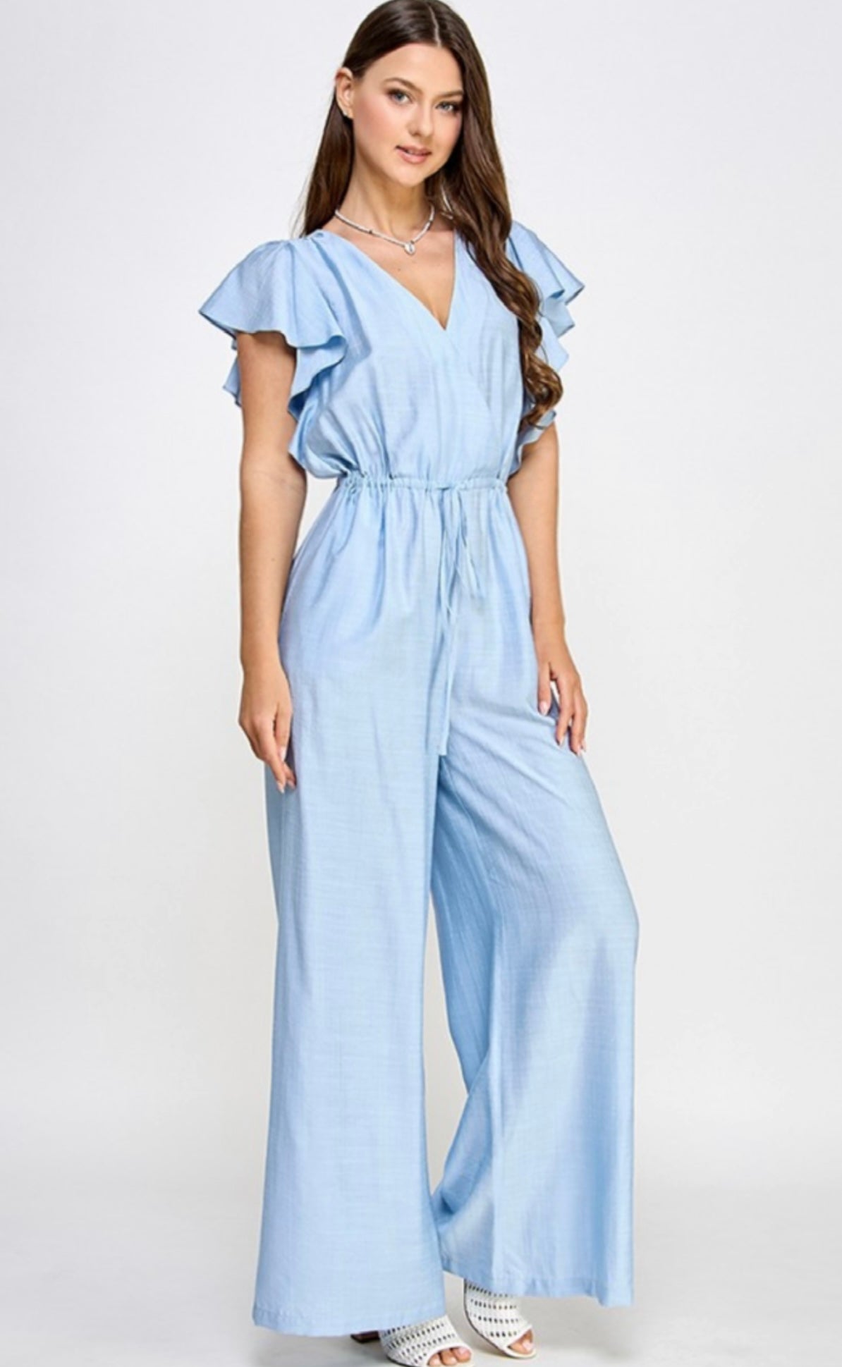 Ruffle On Jumpsuit