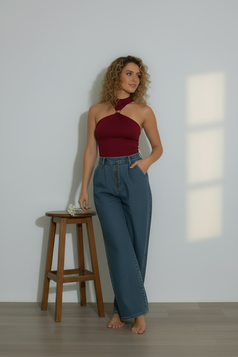 Sleek Silhouette Top
