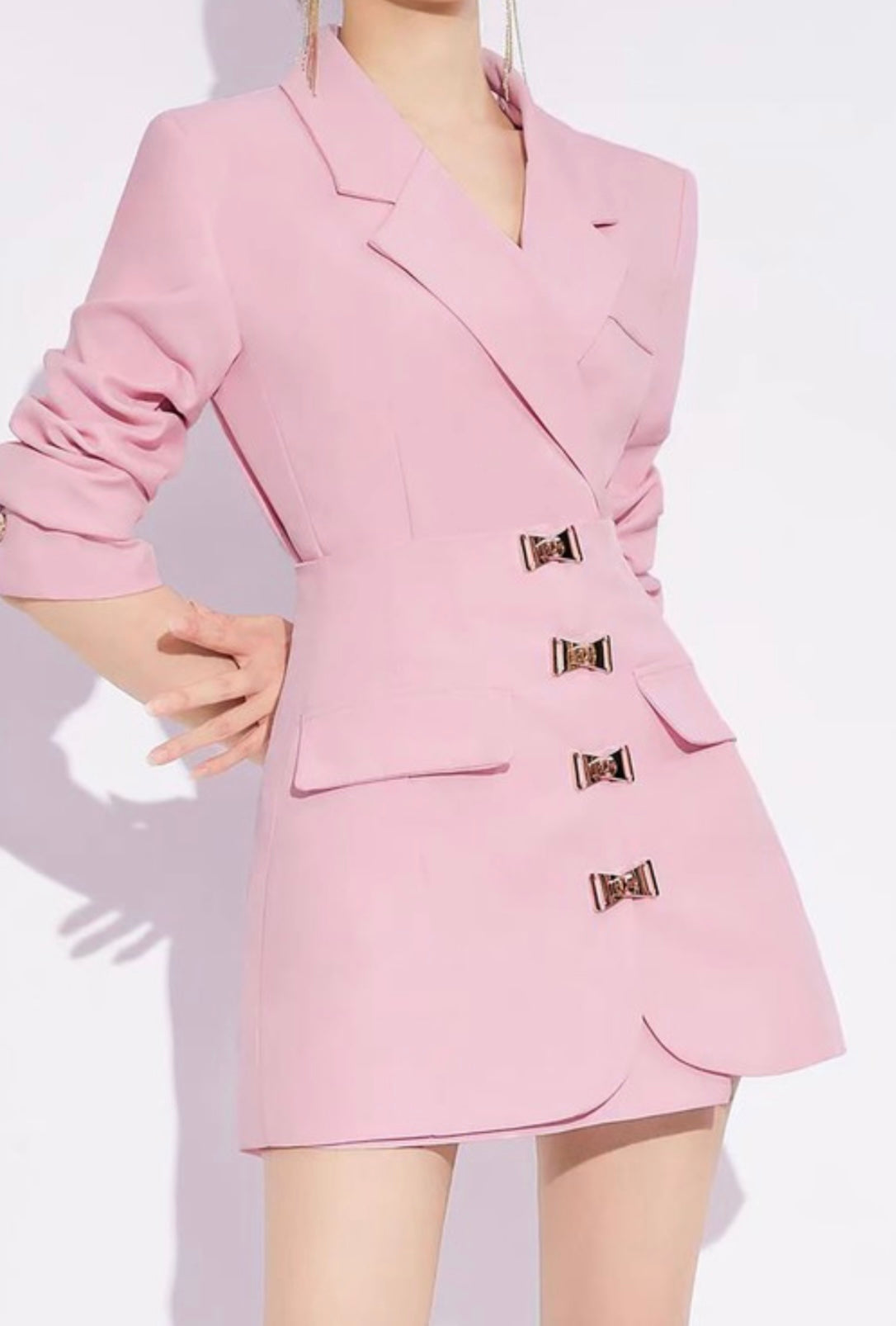 Edgy Chic Blazer Set