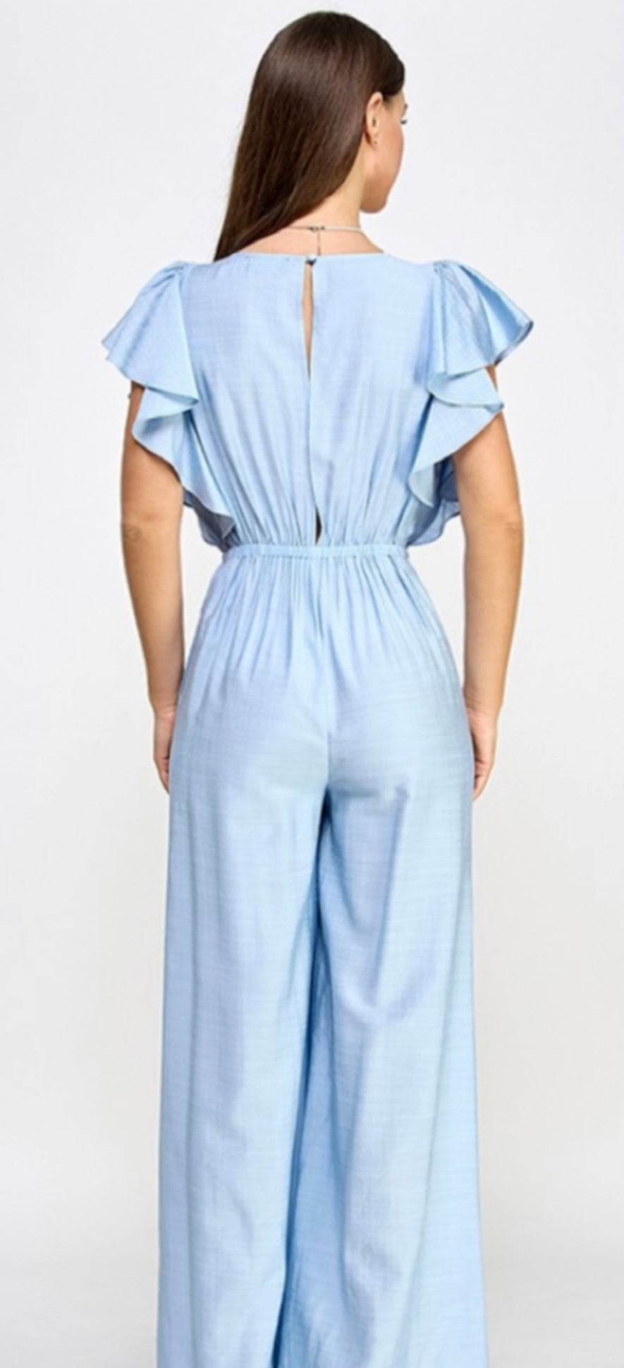 Ruffle On Jumpsuit