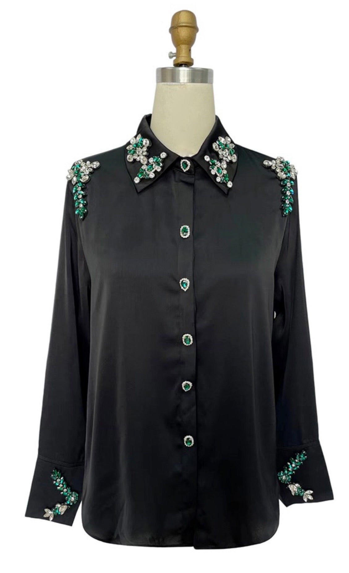 Emerald Touch Blouse