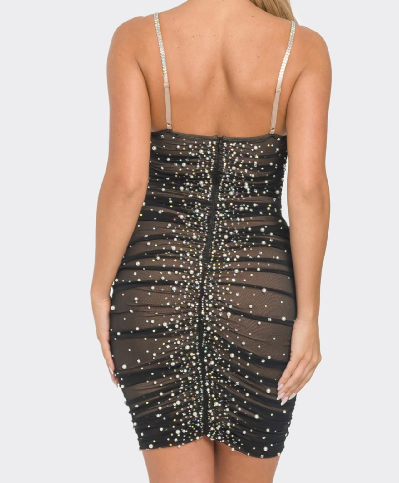 Pearls and Rhinestones Dress