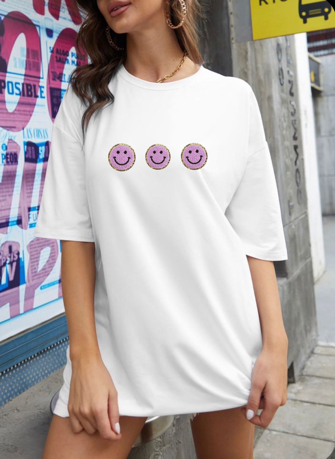 Be Happy Oversized T-Shirt