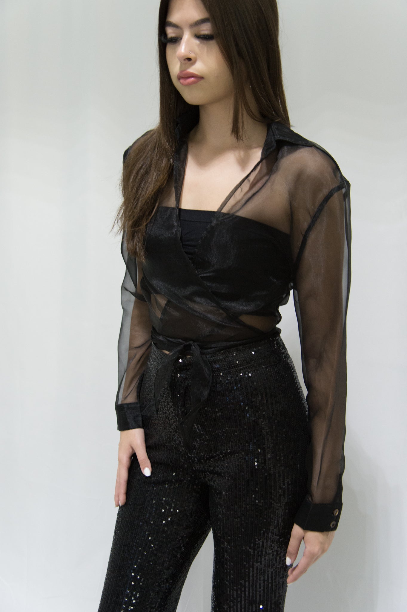 Classy Organza Top