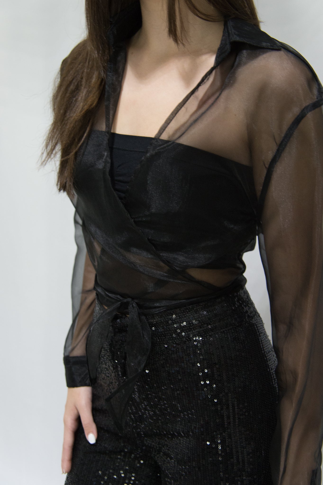 Classy Organza Top