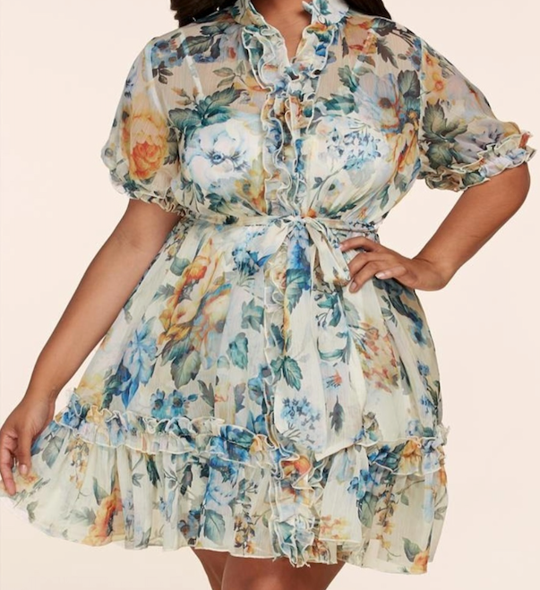 Blue Spring Dress