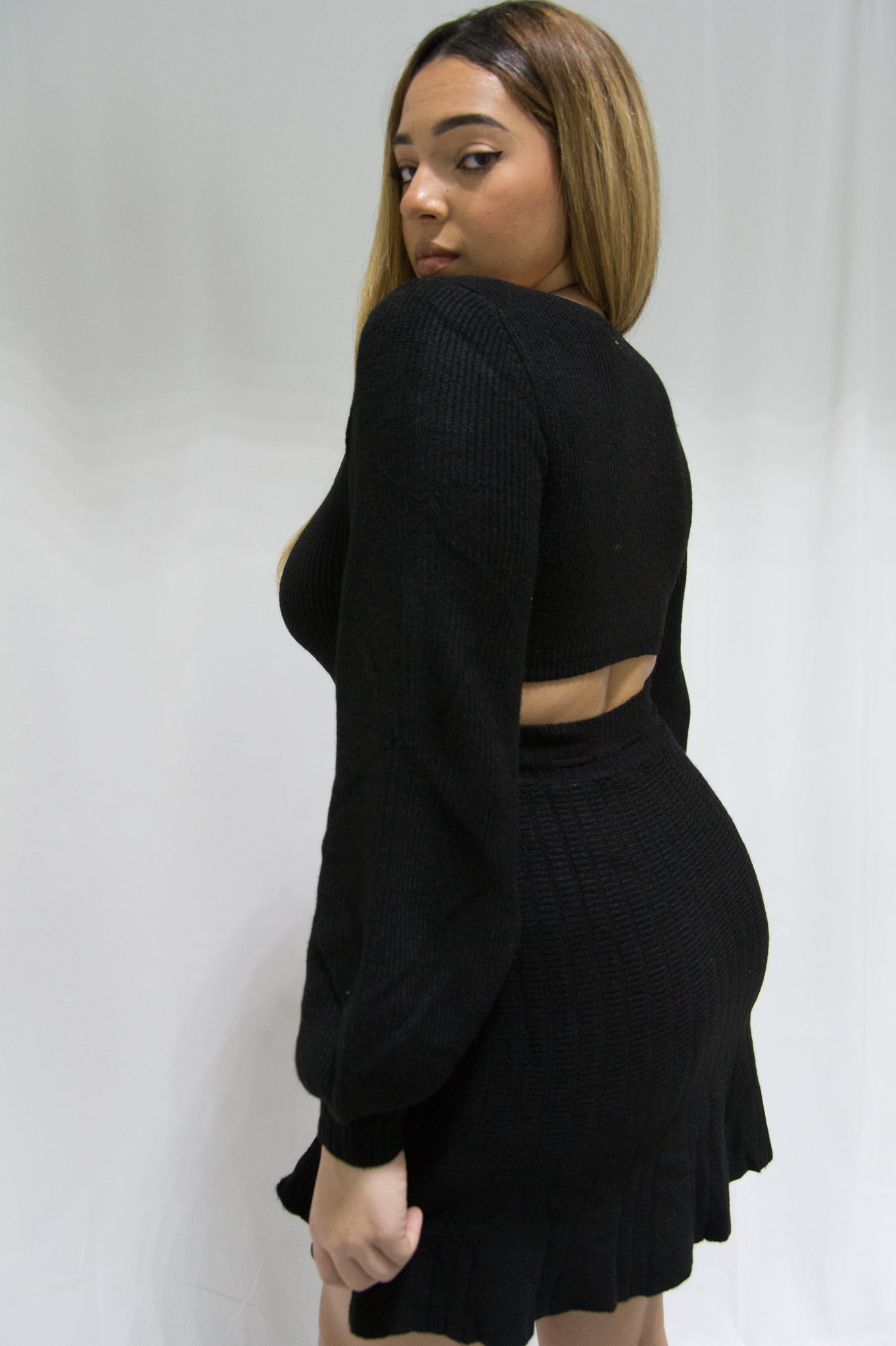 Coquettish Sweater Dress