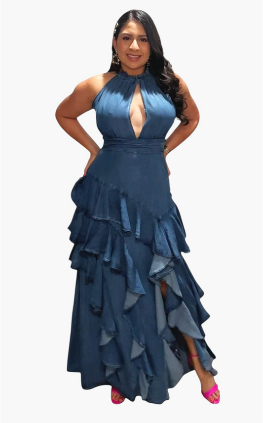 Feminine Allure Maxi Dress
