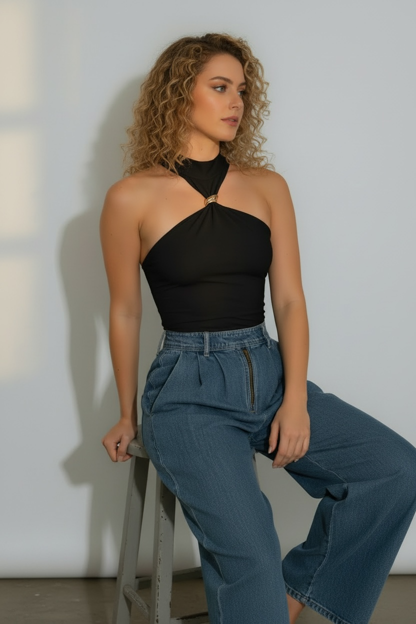 Sleek Silhouette Top