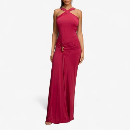 Rouge Diva Maxi Dress