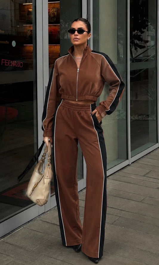 Chocolate Luxe Tracksuit