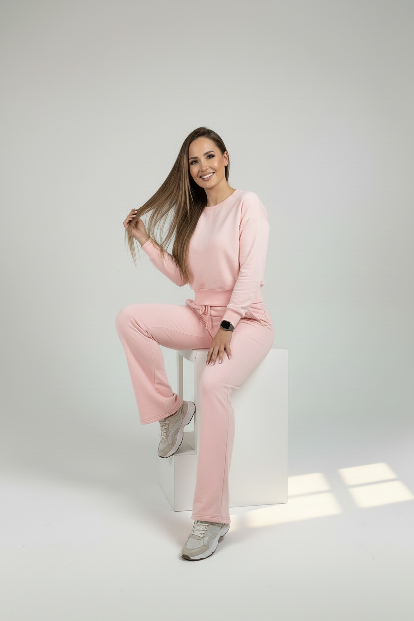 Soft Pink Lounge Set