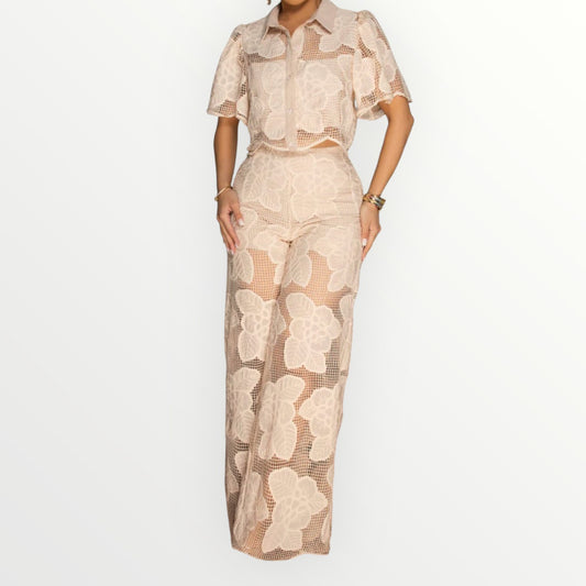 Summer Nude Blouse