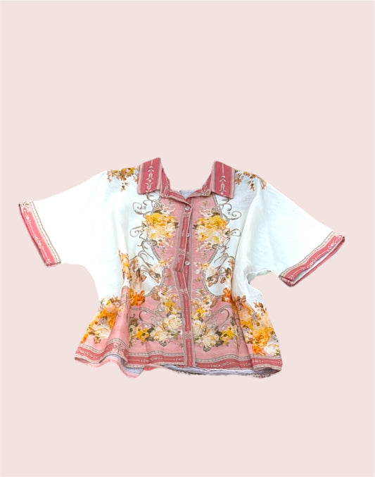 Made in Italy Linen Top