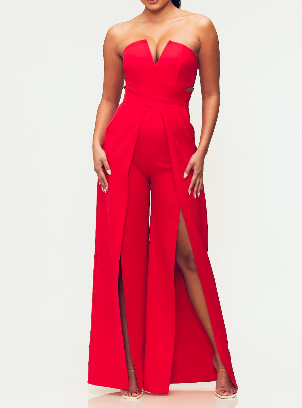 Rouge Red Jumpsuit