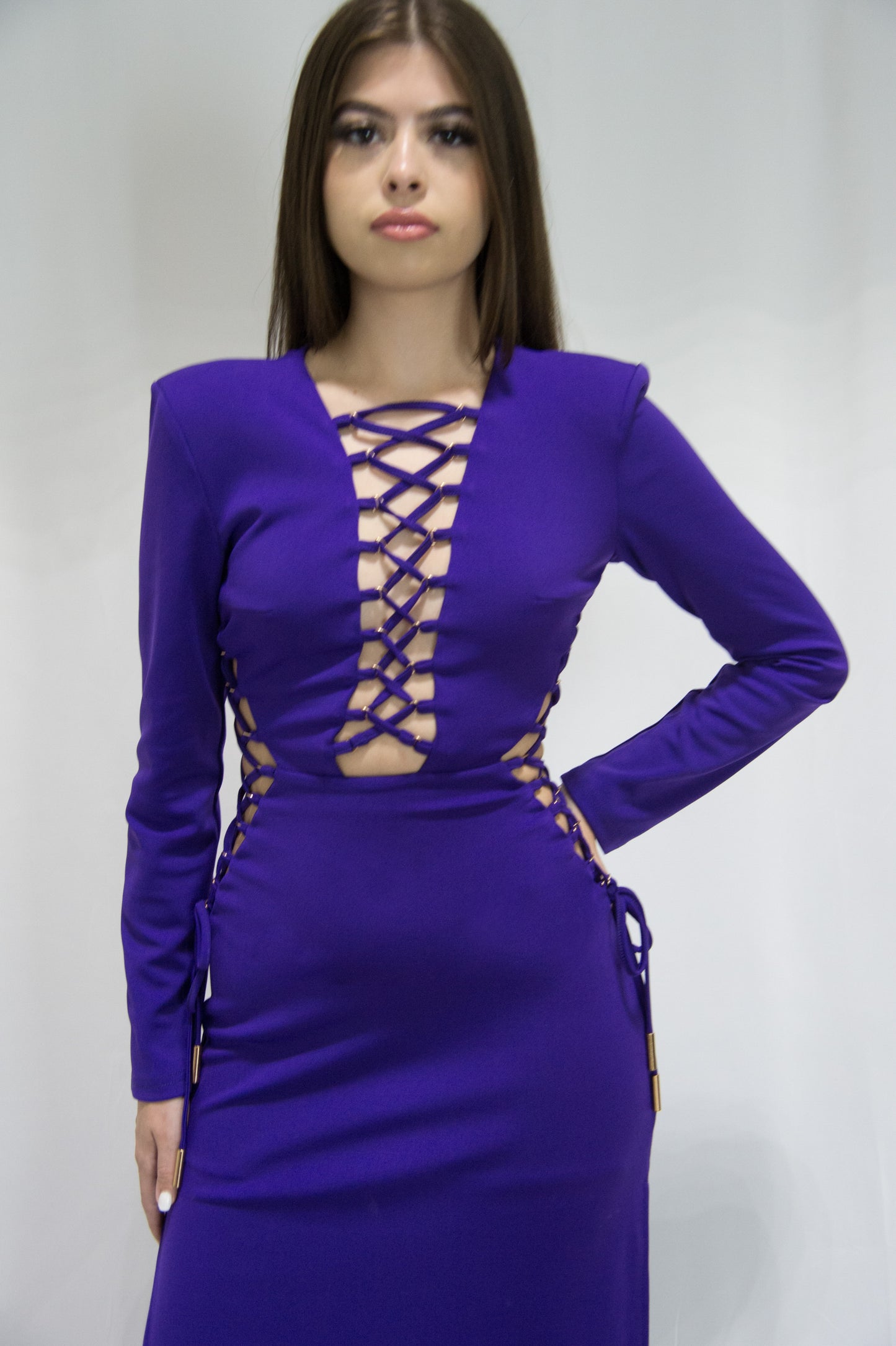 Elite Purple Dress